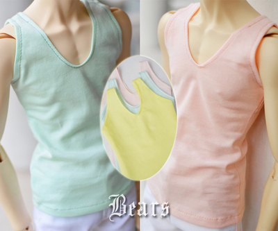 taobao agent ◆ Bears ◆ BJD baby clothing A138 ice cream cool vest 3 color 1/4 & 1/3 & uncle
