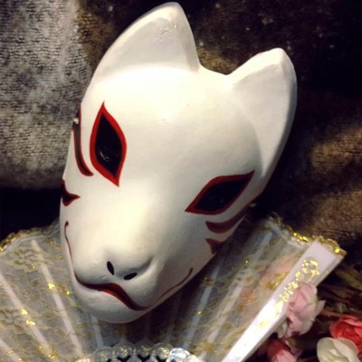 taobao agent SKY hand -painted and wind Naruto Kakashi Dark Pypsum Fox Fox Fox Mask cosplay