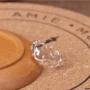 Phiên bản Hàn Quốc của nhẫn S925 sterling bạc Xiangyun nhẫn hoa rỗng Nhật Bản và Hàn Quốc tươi mới và sành điệu nhẫn lông voi