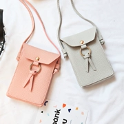Túi xách 2018 mùa hè mới phiên bản Hàn Quốc của túi nhỏ mini đôi điện thoại di động túi xách dễ thương đơn giản túi thủy triều