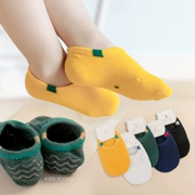 Bé vớ cotton mùa hè 1-3-5-7 tuổi 8 bé trai trai lớn trẻ nông miệng vô hình trẻ em vớ mỏng - Vớ