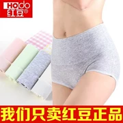 Red bean chính thức cửa hàng đồ lót phụ nữ đồ lót cao eo bông cotton tóm tắt liền mạch quần phụ nữ