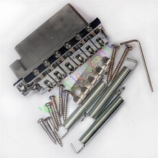 Аксессуары для гитары 电吉他单摇琴桥拉弦板弦桥 凹弦码颤音器 sq