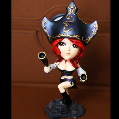 taobao agent [Spot] League of Legends Bounty Hunter Miss Lady Lady Lady Sister Hand Paton Doll Model