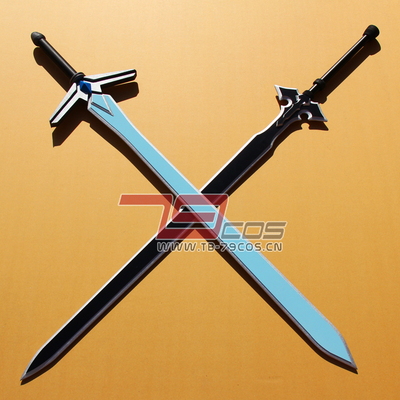 taobao agent Props, black and white individual sword, cosplay