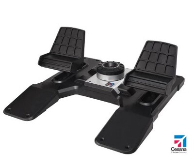 Saitek Saitek Saitek Saitek Professional Flight Foot Rudder/Pedal/Rudder