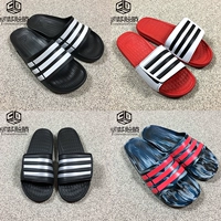 Adidas adidas nam và nữ dép mùa hè Velcro đôi dép thể thao bãi biển cổ điển G15890 giày dép