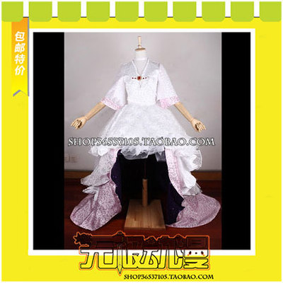 taobao agent Magic Girl Xiaoyuku Round brocade satin cos clothing game anime