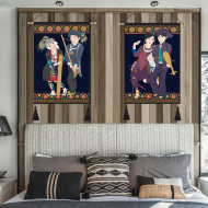 Dân tộc thiểu số gió tấm thảm treo hình con số tấm thảm bức tranh vải phòng khách hiên nhà hàng trang trí tường vẽ tranh tường trang trí