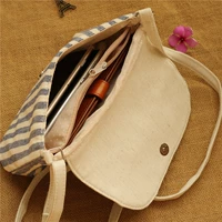 Летняя японская небольшая сумка, ткань, мобильный телефон, сумка через плечо, маленький кошелек