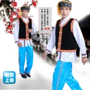 Trang phục nam Miao dành cho người lớn mới, trang phục thiểu số, Đại, Đại, Zhuang, Đại, Tujia quần áo khiêu vũ