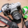 Canon FTb kit bạc FD 50 1.8 tiêu chuẩn ống kính của nhãn hiệu cơ khí SLR phim máy ảnh để gửi phim giá máy ảnh sony