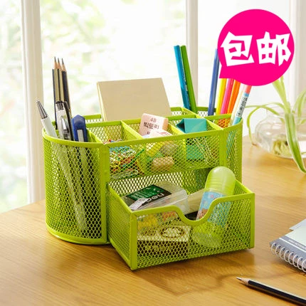 Модный универсальный держатель для ручек, украшение, корзина для хранения для школьников, милая коробка для хранения, система хранения, Южная Корея
