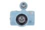 LOMO retro máy ảnh fisheye thế hệ thứ hai Fisheye Số 2 Faded Denim rửa denim phiên bản siêu góc rộng instax sq1