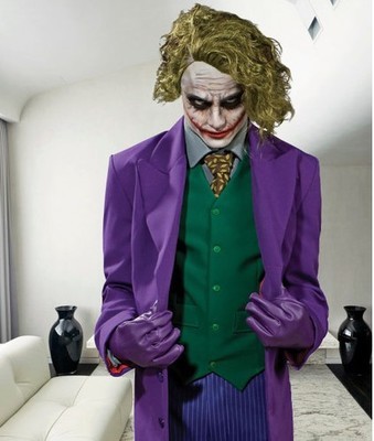 taobao agent Halloween super handsome Batman The Joker clown cosplay