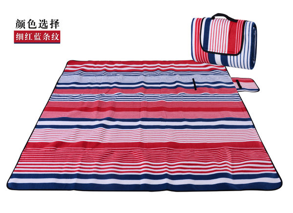 Водонепроницаемый замшевый большой пляжный ковер, 2м, увеличенная толщина