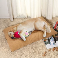 Gouwn Four Seasons Demolition Wash Cushion Labrador Средняя большая собака золотисто -ретривер собака кровать питомцы