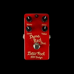 Эффектор искажения Bearfoot Dyna Red Distortion 4K, лицензия Бао Шуньфэна