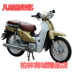 Xe máy xe Honda Eudemons Trùng Khánh chùm cong xe retro chùm cong xe giả CY80 Caesar 110-2 cong chùm xe mortorcycles