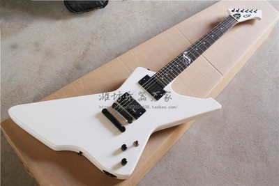 Flyoung Alien Gose Electry Guitare Белая змея пластина змеи