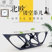 Bo Zheng nội thất bàn cà phê sáng tạo thời trang đơn giản hiện đại kính cường lực vài bàn cà phê rỗng hình tình dục - Đồ nội thất thiết kế