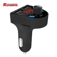 Xe Bluetooth FM transmitter TF thẻ máy nghe nhạc mp3 không dây rảnh tay đôi USB3.1A nhanh phí HK201 - Phụ kiện MP3 / MP4 núm tai nghe airpods pro