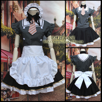 taobao agent Spot cosplay Women's clothing LOVE LIVE September SR Card Black and White Gorges Frozen Flower Yang COS real shot