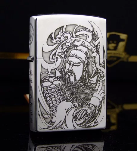 Zorro Zorro Pure Silver Ligher Foot Silver Guan Gong Gong Yu Wu Cai God