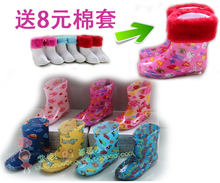 Authentic original foreign trade children's rain shoes, rain boots, water shoes, environmentally friendly materials, anti slip and waterproof shoes, boys, girls, and children's shoes