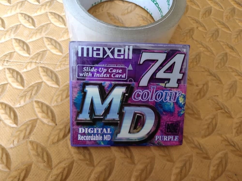 Wan Sheng Maxell Purple 74 минут мини -MD -диск