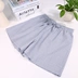 Đồ ngủ nữ quần short mùa hè cotton mỏng năm điểm quần chân rộng hoang dã có thể mặc rộng ở nhà - Quần tây Quần tây