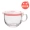 Dung tích lớn cốc nữ cốc thủy tinh sữa bát ngũ cốc ăn sáng bột yến mạch cốc cà phê bụng lớn cốc trà có nắp muỗng