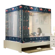 Tích hợp với rèm giường khung cộng với vải bóng râm vật lý trong nhà 1,5m giường ngủ lưới chống muỗi phòng ngủ yurt - Bed Skirts & Valances