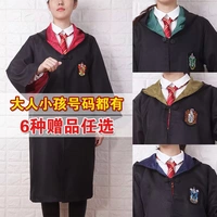 Harry Potter Áo choàng ma thuật Gryffindor Đồng phục trường học Áo choàng ma thuật Áo choàng cosplay Học viện Halloween - Cosplay đồ ngủ cosplay