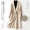 Phụ nữ mới của đôi phải đối mặt với lông trong phần dài len len xương cá mô hình hai mặt cashmere handmade đầu gối coat coat áo khoác bomber nữ