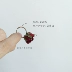 Với studio cá / vòng hoa khô tự nhiên hoa vàng hồng retro cô gái trái tim nhẫn nhỏ 14k - Nhẫn Nhẫn