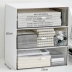 Hộp lưu trữ máy tính để bàn loại ngăn kéo acrylic trong suốt để bàn văn phòng phẩm mỹ phẩm giá hộp hoàn thiện văn phòng kệ đựng mỹ phẩm treo tường bằng gỗ kệ trang điểm gỗ Kệ mỹ phẩm