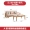 Sofa gỗ rắn Bắc Âu kết hợp đồ nội thất góc hiện đại tối giản phòng khách ba người căn hộ nhỏ gỗ cộng với sofa vải - Bộ đồ nội thất nội thất phòng khách
