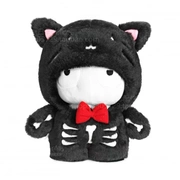 Millet Halloween Black Cat Gạo Thỏ Trẻ Em Plush Vải Đồ Chơi Tay Búp Bê Văn Phòng 25 cm Chính Thức Chính Hãng
