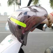 Xe máy điện khối tay che hào phóng cài đặt thuận tiện phụ nữ che kính mờ dài ngoài trời tay lái - Kính chắn gió trước xe gắn máy