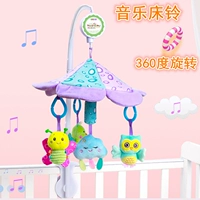 Кроватка для новорожденных, игрушка на кроватку, музыкальная крутящаяся детская подвеска, музыкальная шкатулка для кровати, интеллектуальная игрушка