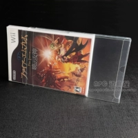 Wii Game Transparent Display Box Collection Защита для хранения пакета CD Packag