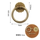 Диаметр 5см кольцо Древняя медная иголка U (одна цена