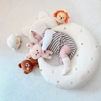 Тонкая вышивка стежка белая звезда луна