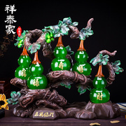 Xiangtai nhà hoist trang trí may mắn tủ rượu phòng khách đồ đạc sáng tạo hàng thủ công nhà tân gia mở quà tặng