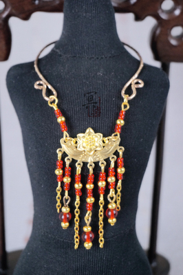 taobao agent 】 [霹] Perak derived 6 points 4 points BJD original handmade ancient style Hanfu necklace