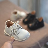 Martens, детская обувь для девочек для раннего возраста, зимние короткие сапоги для принцессы для кожаной обуви, осенняя, мягкая подошва, 0-2 лет