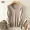 Mùa xuân và mùa thu thấp cổ áo len nữ đoạn ngắn cashmere áo len Hàn Quốc phiên bản của lỏng hoang dã cổ tròn len áo len
