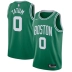 	giá quần áo bóng rổ trẻ em Bộ sưu tập Jersey Tatum Boston Celtics chính hãng NIKE/Nike No. 0 SW Fan Edition CW3585 	lưới bóng rổ rẻ Bóng rổ