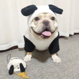 Собака маленькая и маленькая инуяр Шерина Фа Двоя одежда осень и зимний прилив мультфильм мультфильм мультфильм домашний животный сервер